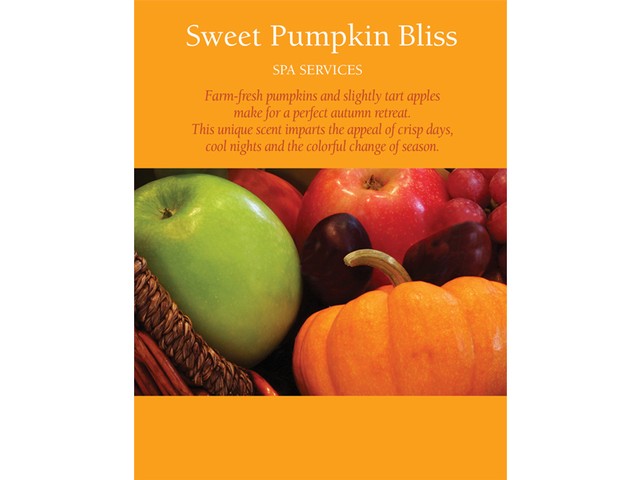 "Sweet Pumpkin Bliss" Framable Shelf Sign 8.5 x 11 (11117)